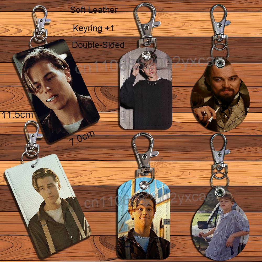 Leather Card Wallet - Make it count Leonardo DiCaprio Leather