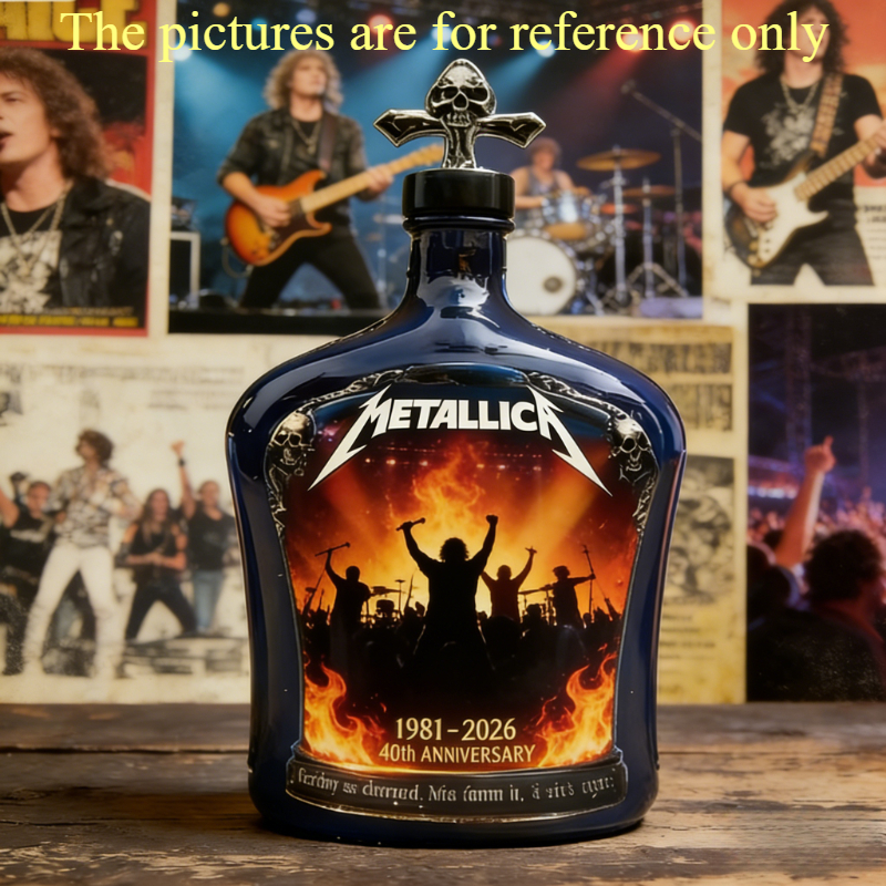 Metallica 45th Anniversary Whi - Glass Decanter Whiskey reseña y precio