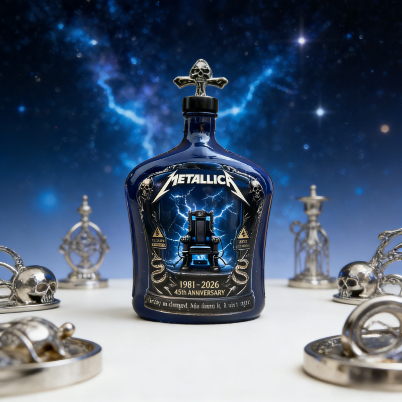 Metallica 45th Anniversary Whi - Glass Decanter Whiskey reseña y precio