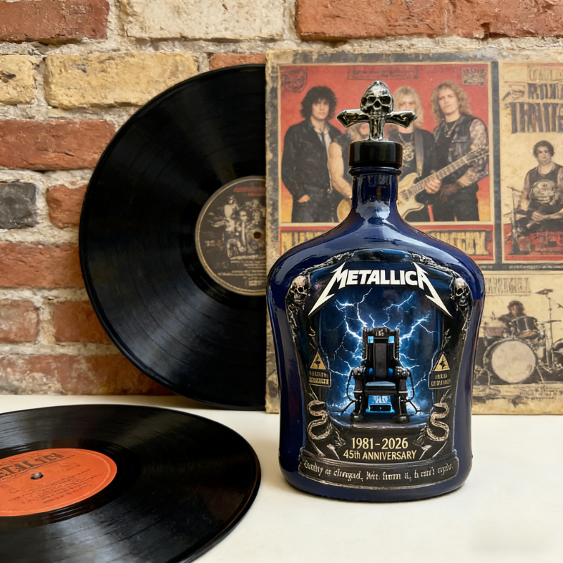 Metallica 45th Anniversary Whi - Glass Decanter Whiskey reseña y precio