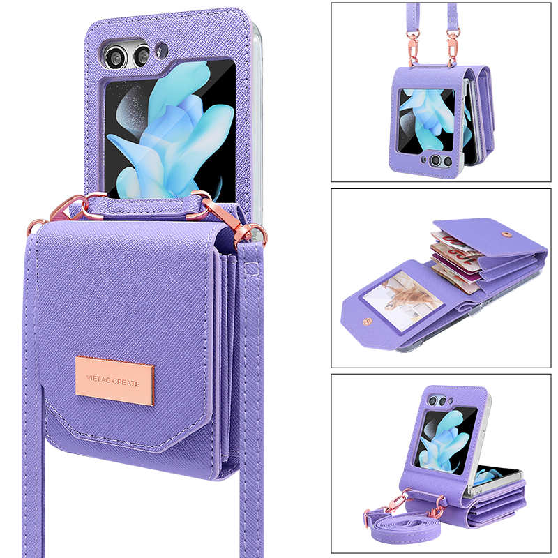 Vietao Crossbody Lanyard Mobil - Leather Card Wallet reseña y precio