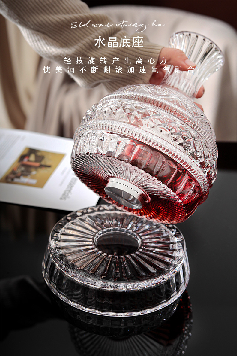 DEOUNY European Star Diamond R - Glass Decanter Whiskey reseña y precio