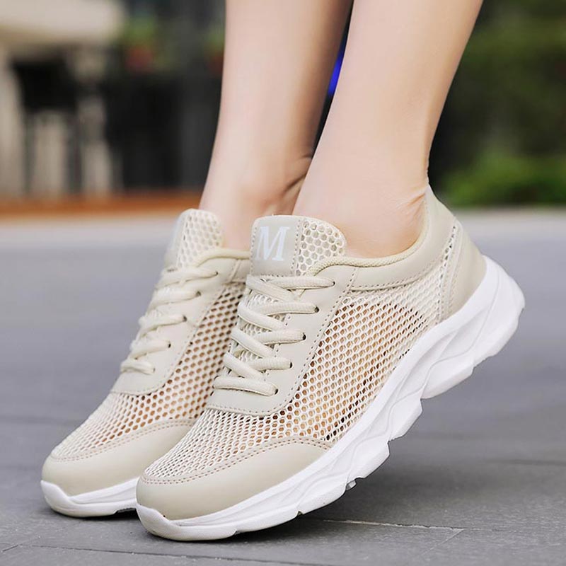 Summer Breathable Sneakers Wom - Luxury Lifestyle Way reseña y precio