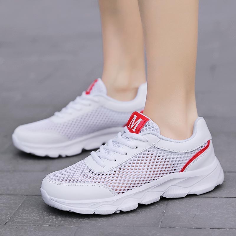 Summer Breathable Sneakers Wom - Luxury Lifestyle Way reseña y precio