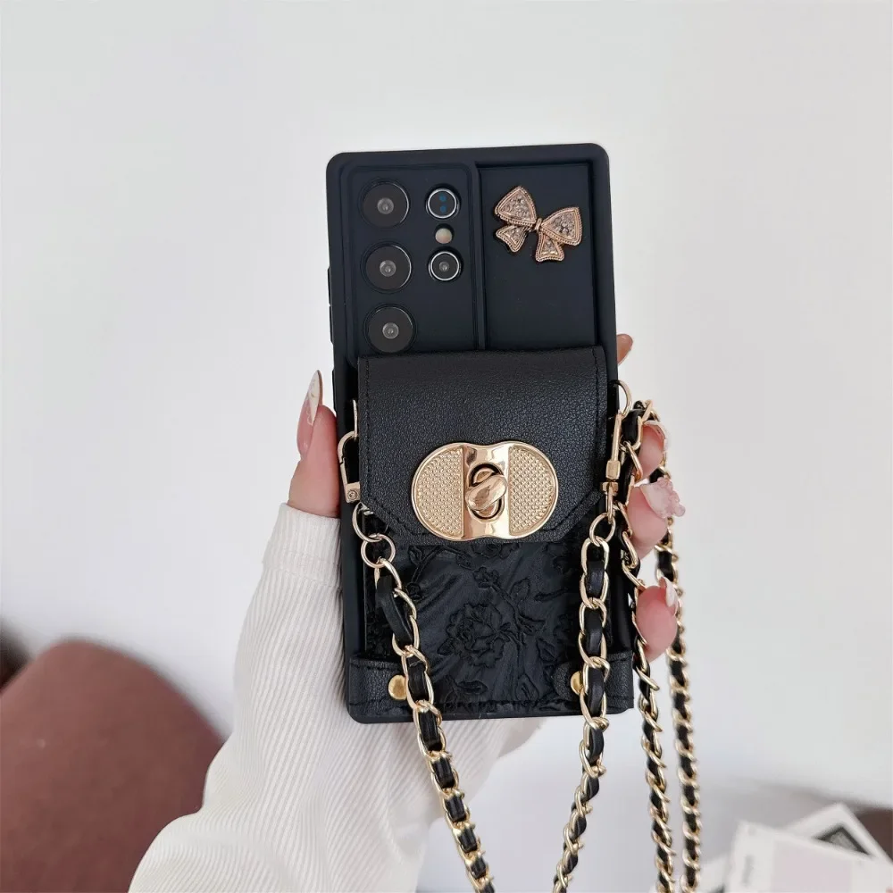 Crossbody Phone Case Wallet Ca - Leather Card Wallet reseña y precio