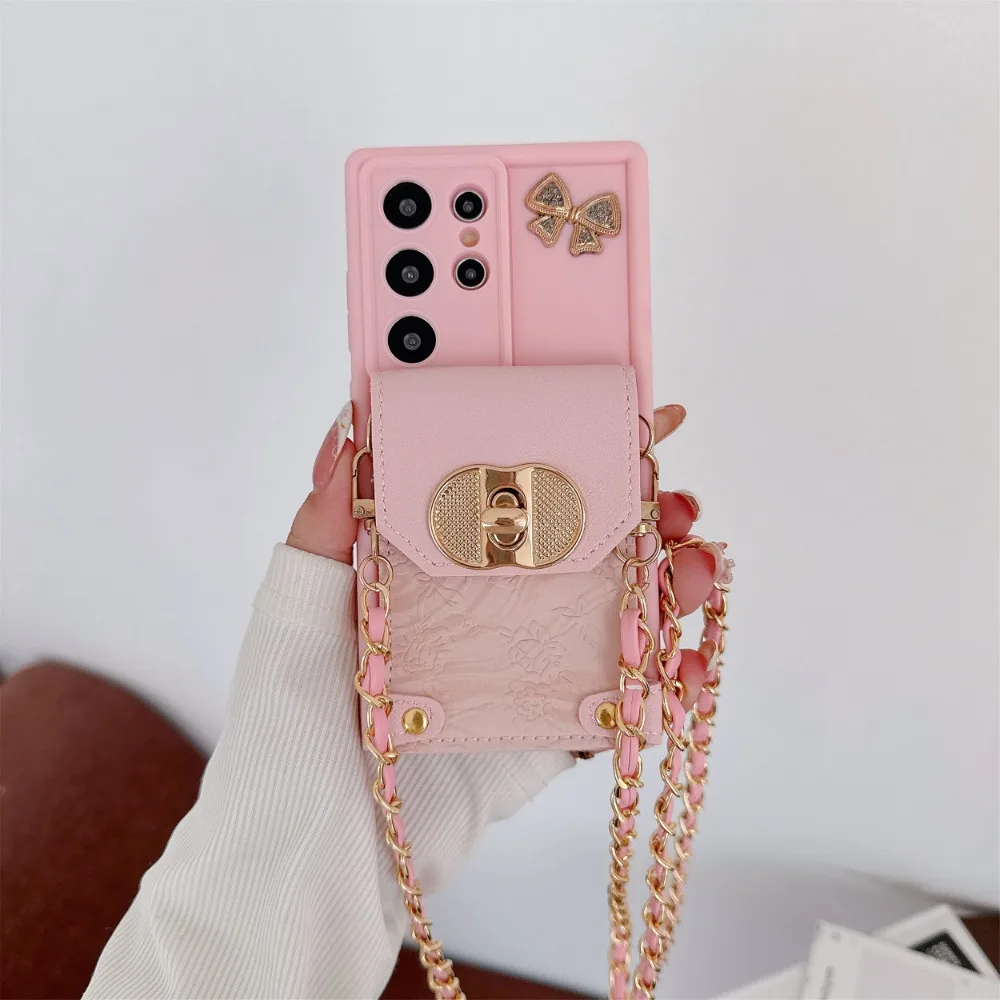 Crossbody Phone Case Wallet Ca - Leather Card Wallet reseña y precio