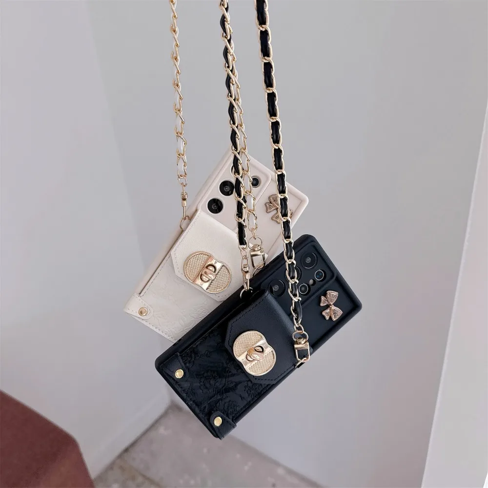 Crossbody Phone Case Wallet Ca - Leather Card Wallet reseña y precio