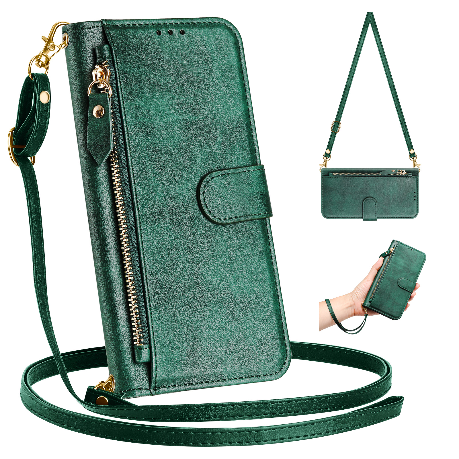 Leather Wallet Case For POCO X - Leather Card Wallet reseña y precio