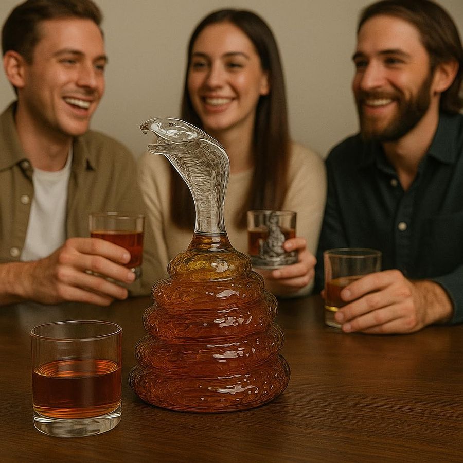 Whiskey amp Wine Decanter King - Glass Decanter Whiskey reseña y precio