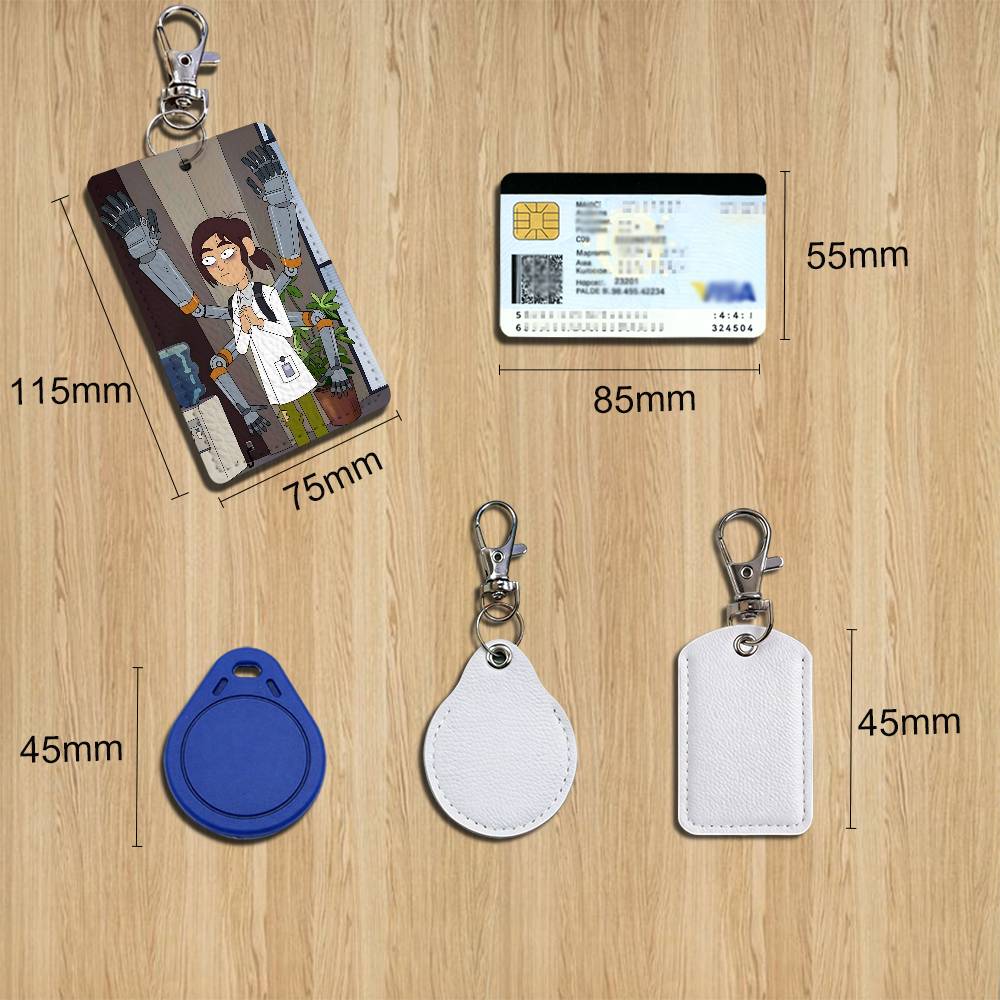 hot cute Inside Job Keychain H - Leather Card Wallet reseña y precio