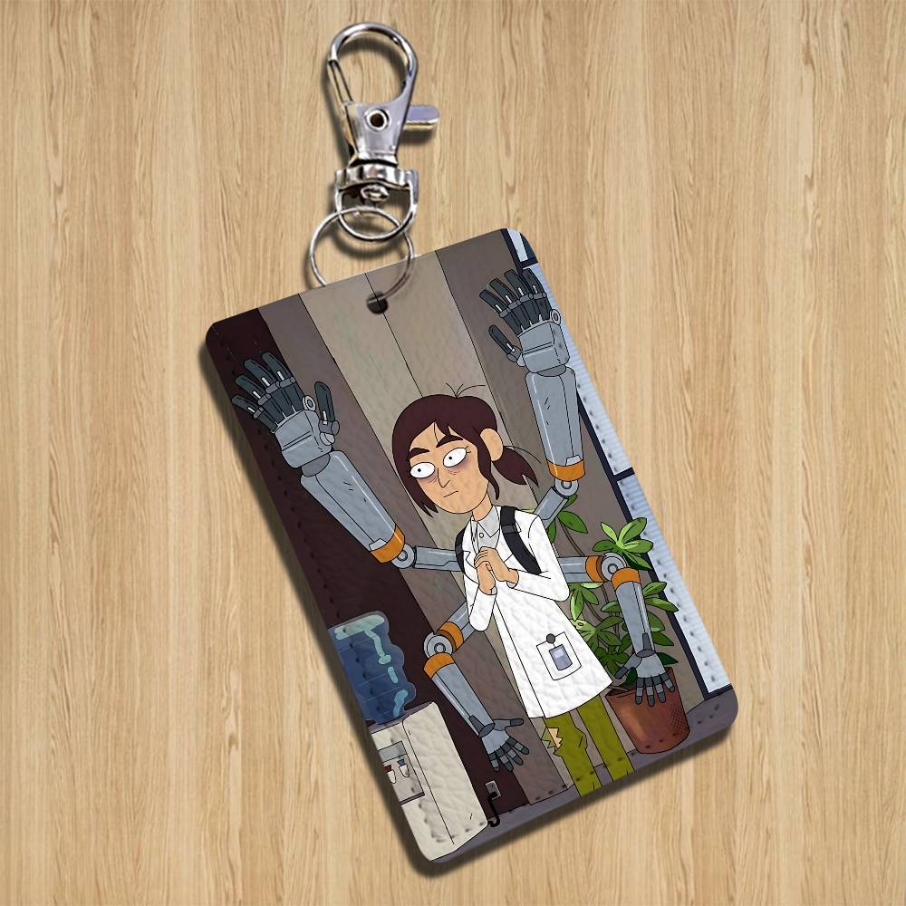 hot cute Inside Job Keychain H - Leather Card Wallet reseña y precio
