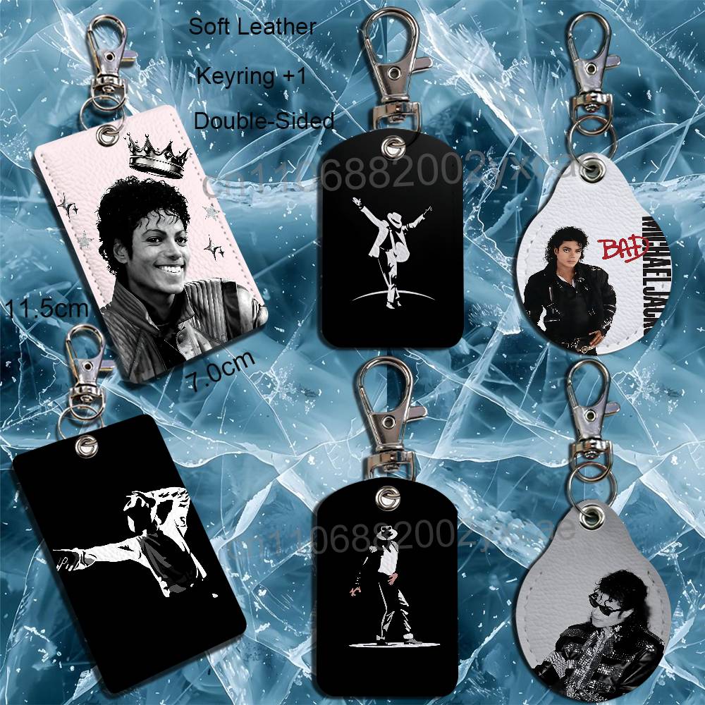 MJ first-rate Michael Jackson  - Leather Card Wallet reseña y precio