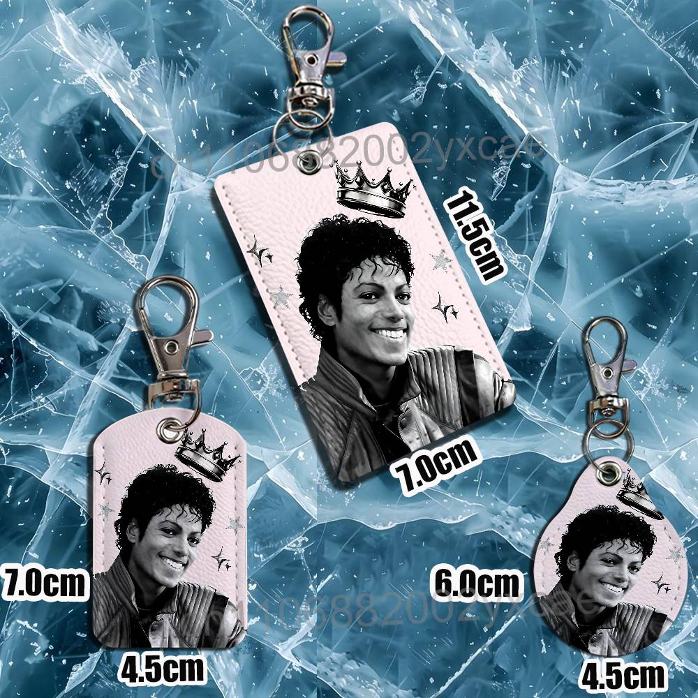 MJ first-rate Michael Jackson  - Leather Card Wallet reseña y precio