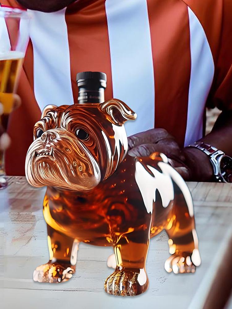 Funny Dog Whiskey Bottle Uniqu - Glass Decanter Whiskey reseña y precio