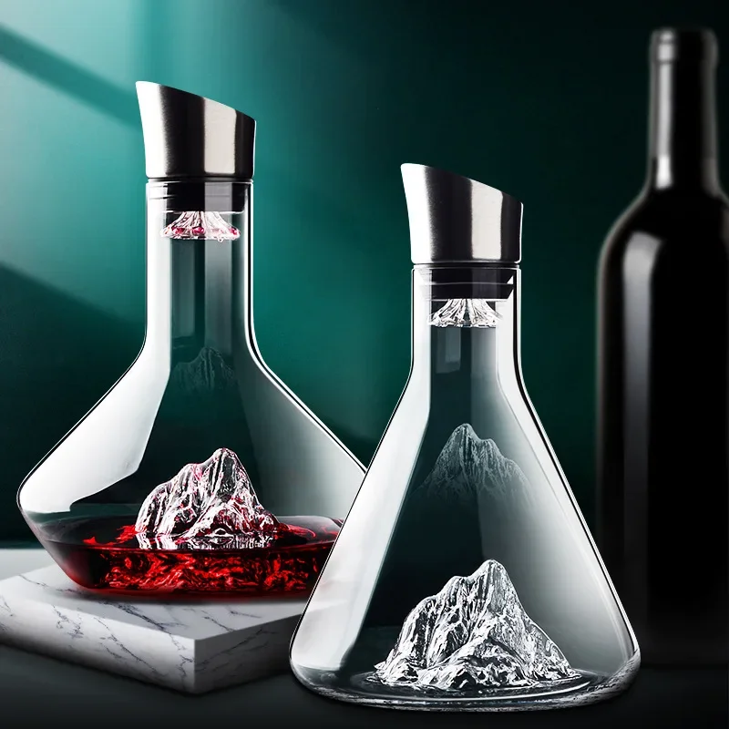 1500ML  Whiskey Decanter  Wine - Glass Decanter Whiskey reseña y precio