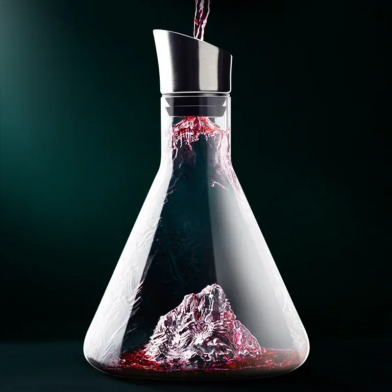 1500ML  Whiskey Decanter  Wine - Glass Decanter Whiskey reseña y precio