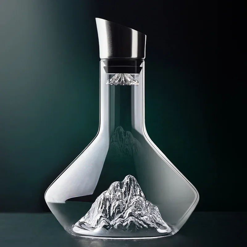 1500ML  Whiskey Decanter  Wine - Glass Decanter Whiskey reseña y precio