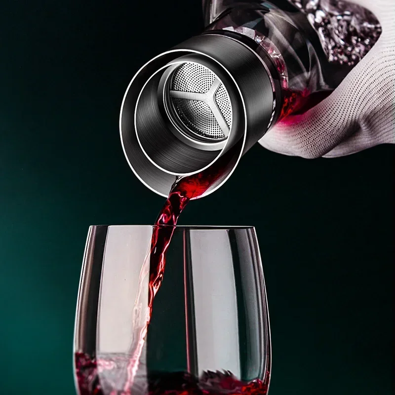 1500ML  Whiskey Decanter  Wine - Glass Decanter Whiskey reseña y precio