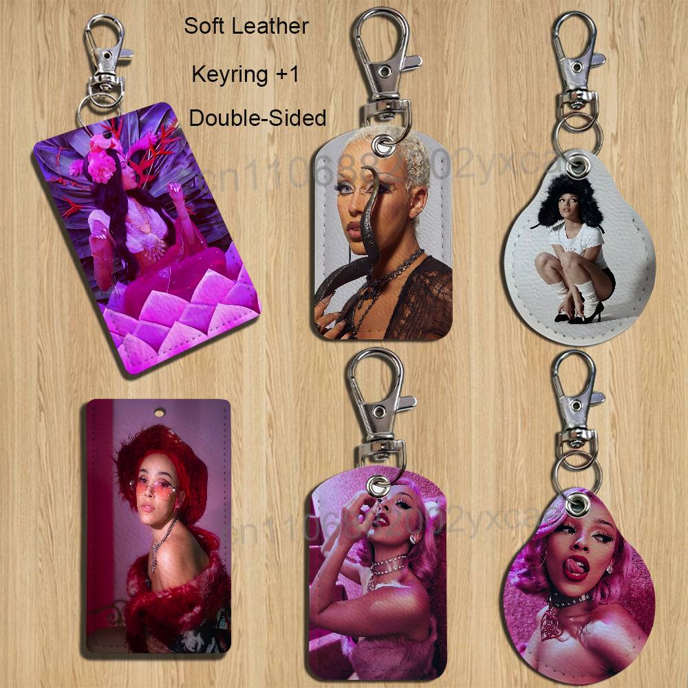 art So High red Doja Cat Holde - Leather Card Wallet reseña y precio