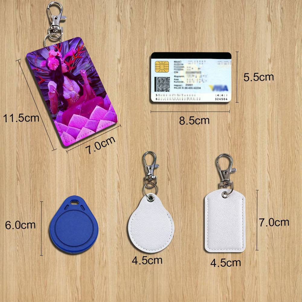 art So High red Doja Cat Holde - Leather Card Wallet reseña y precio