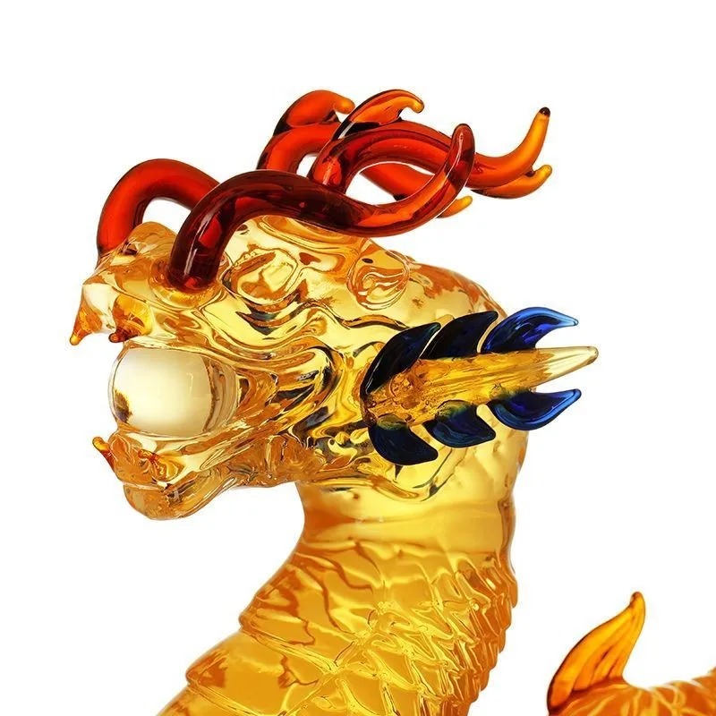 Dragon shaped Chinese Zodiac w - Glass Decanter Whiskey reseña y precio