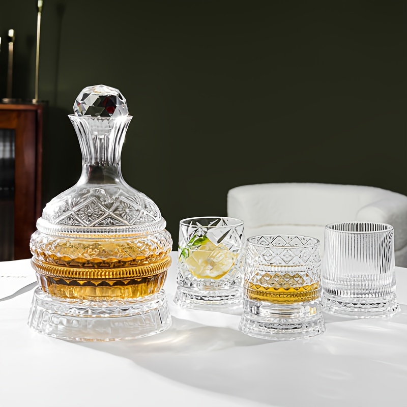 Crystal Wine Decanter Elegant  - Glass Decanter Whiskey reseña y precio