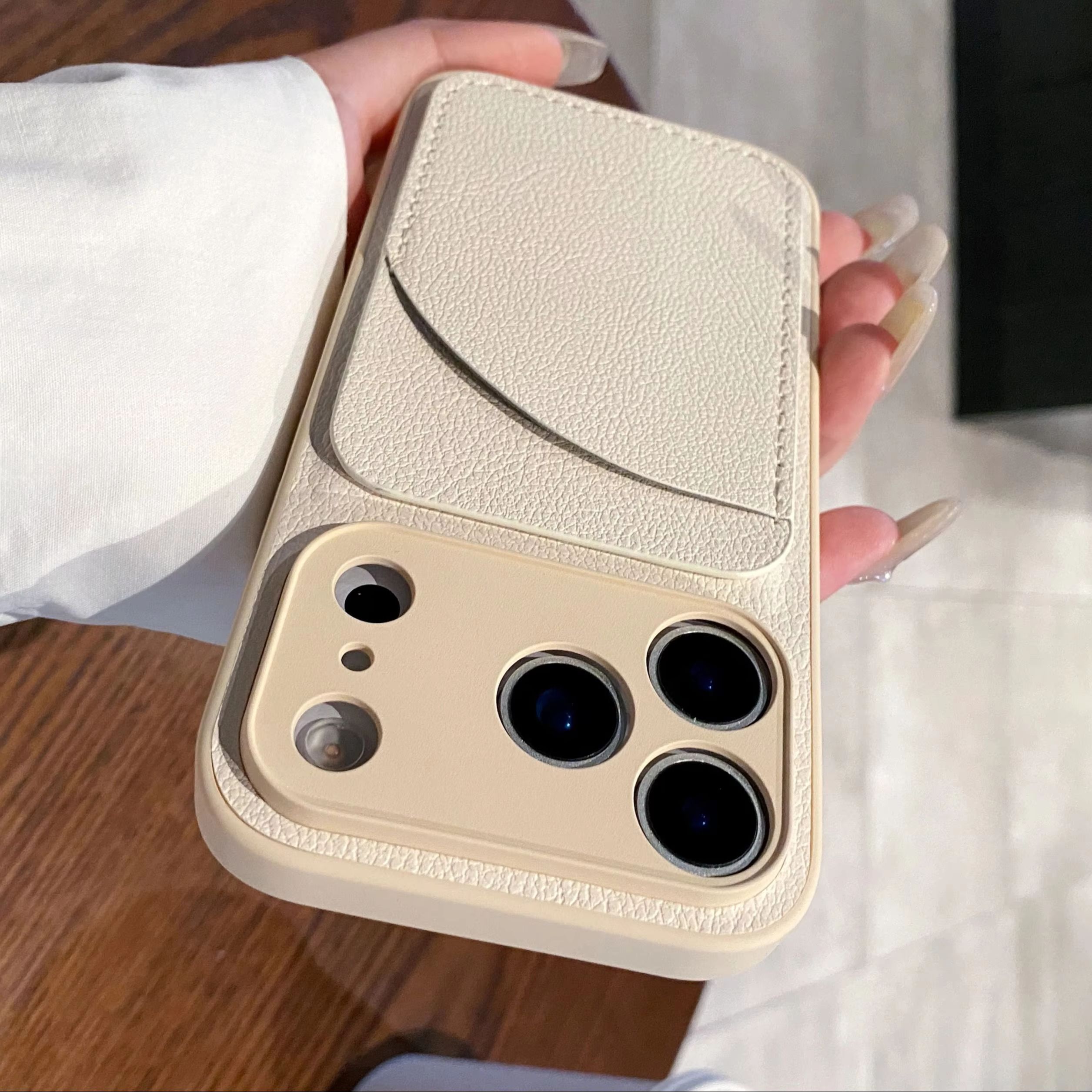 Retro Leather Card Slot Bag Ho - Leather Card Wallet reseña y precio