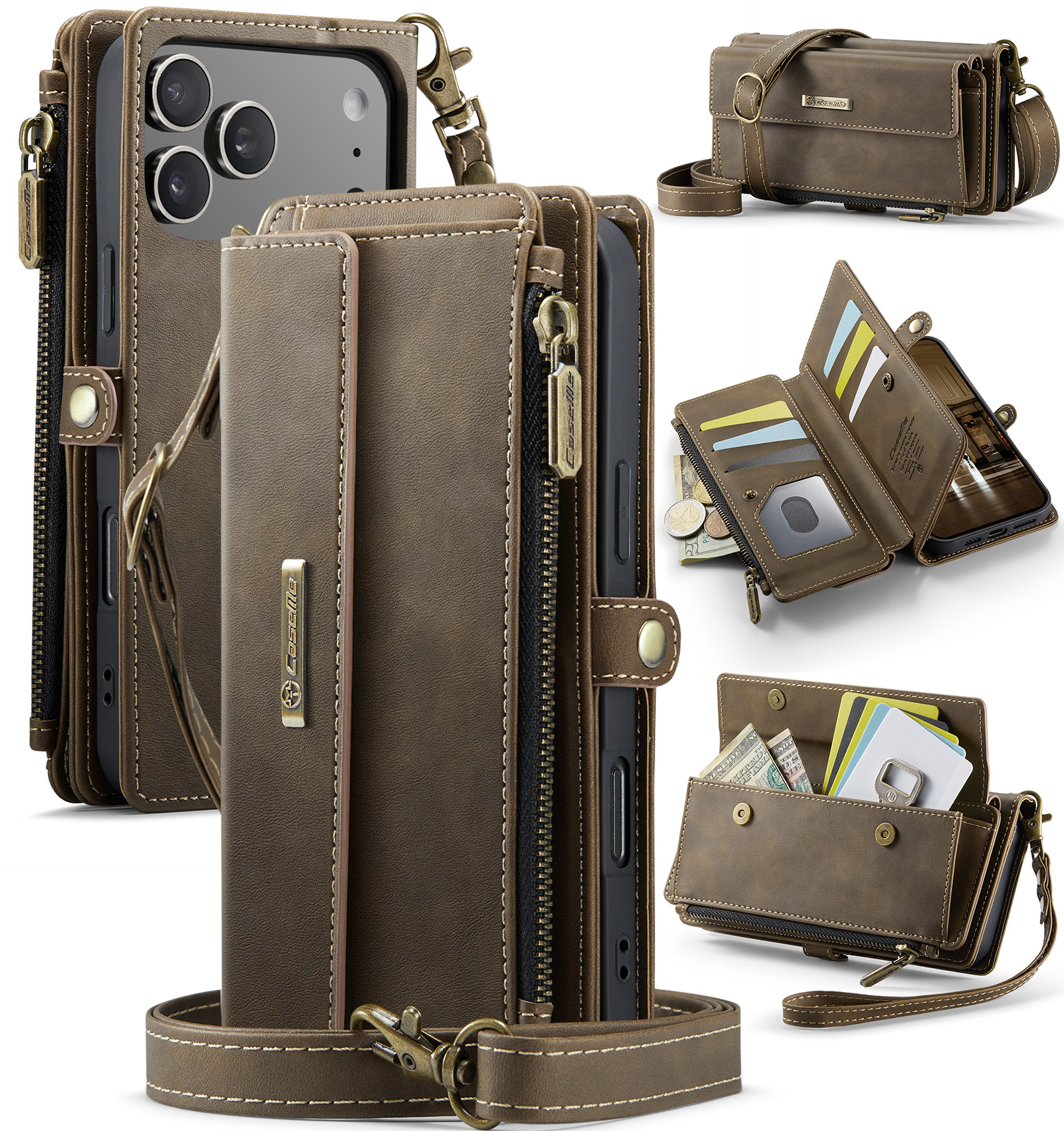 Business Magnetic Card Solt Wa - Leather Card Wallet reseña y precio
