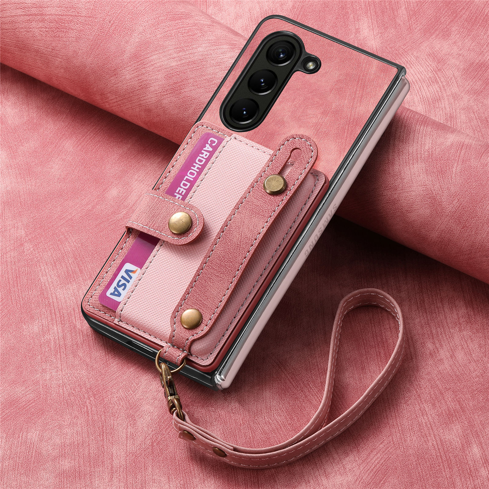 PU Leather Phone Case for Sams - Leather Card Wallet reseña y precio